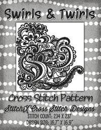 bokomslag Swirls and Twirls Cross Stitch Pattern