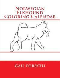 bokomslag Norwegian Elkhound Coloring Calendar