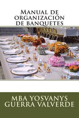 bokomslag Manual de organización de banquetes