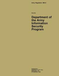 bokomslag Department of the Army Information Security Program
