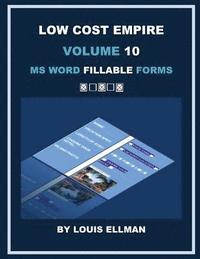 bokomslag Low Cost Empire Volume 10: MS Word Fillable Forms