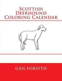 Scottish Deerhound Coloring Calendar 1