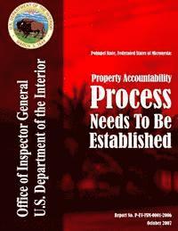 bokomslag Pohnpei State, Federated States of Micronesia: Property Accountability Process Needs to Be Established