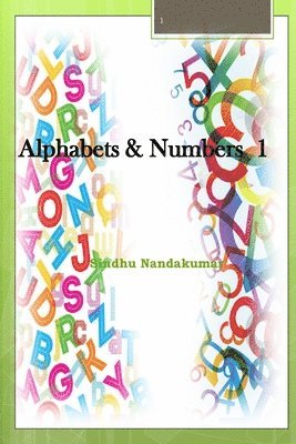 Alphabets and Numbers Picture Book 1