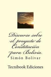 bokomslag Discurso Sobre El Proyecto de Constituci