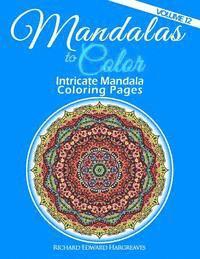 bokomslag Mandalas to Color - Intricate Mandala Coloring Pages: Advanced Designs