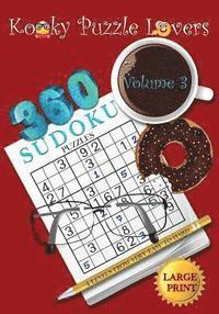 bokomslag Sudoku Puzzle Book: Volume 3 (Large Print) - 360 puzzles with 4 difficulty level (very easy to hard)