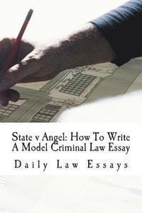 bokomslag State v Angel: How To Write A Model Criminal Law Essay: A 6-time model bar esay writer explains how it's done using a Criminal law template