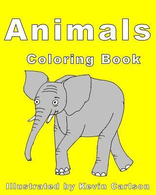 Jr. Carlson, Richard - Animals Coloring Book, Häftad