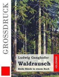 Ludwig Ganghofer - Waldrausch (Großdruck): Beide Bände in einem Buch, Häftad
