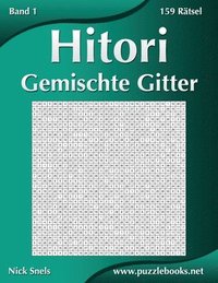 bokomslag Hitori Gemischte Gitter - Band 1 - 159 Ratsel