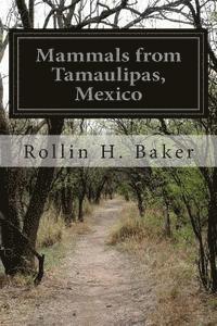 bokomslag Mammals from Tamaulipas, Mexico