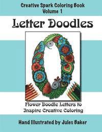 bokomslag Creative Spark Coloring Book: Letter Doodles