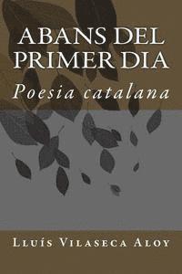 bokomslag Abans del primer dia: Poesia catalana