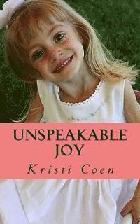 bokomslag Unspeakable Joy: Sydnee's Story