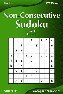 Non-Consecutive Sudoku - Leicht - Band 2 - 276 Rätsel 1