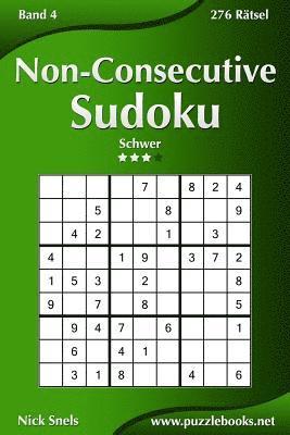 Non-Consecutive Sudoku - Schwer - Band 4 - 276 Rätsel 1