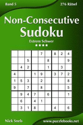 Non-Consecutive Sudoku - Extrem Schwer - Band 5 - 276 Rätsel 1
