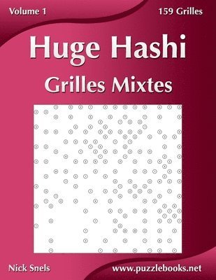 bokomslag Huge Hashi Grilles Mixtes - Volume 1 - 159 Grilles