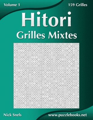 Hitori Grilles Mixtes - Volume 1 - 159 Grilles 1