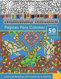 Libros Para Colorear Para Adultos: Mandala Mistico (Páginas Para Colorear-Libros De Mandalas Intrincados Para Adultos) 1
