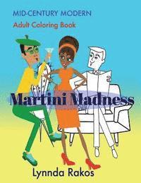 bokomslag Martini Madness: Mid- Century Modern Adult Coloring Book