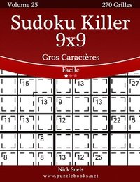 bokomslag Sudoku Killer 9x9 Gros Caractères - Facile - Volume 25 - 270 Grilles