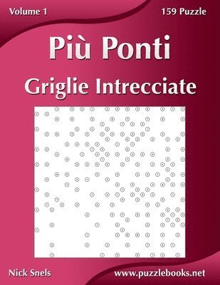 bokomslag Pi Ponti Griglie Intrecciate - Volume 1 - 159 Puzzle