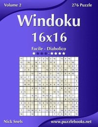 bokomslag Windoku 16x16 - Da Facile a Diabolico - Volume 2 - 276 Puzzle