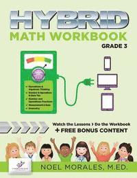 bokomslag Hybrid Math Workbook Grade 3