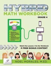 bokomslag Hybrid Math Workbook Grade 4