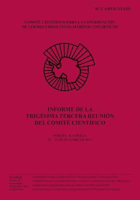 bokomslag Informe de la Trigésima tercera reunión del Comité Científico: Hobart, Australia, 20 - 24 octubre 2014