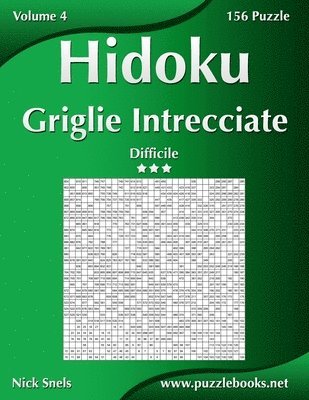 Hidoku Griglie Intrecciate - Difficile - Volume 4 - 156 Puzzle 1