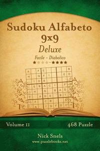 bokomslag Sudoku Alfabeto 9x9 Deluxe - Da Facile a Diabolico - Volume 11 - 468 Puzzle