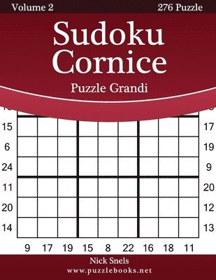 Sudoku Cornice Puzzle Grandi - Volume 2 - 276 Puzzle 1