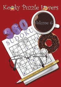 bokomslag Sudoku Puzzle Book, Volume 6: 360 Puzzles with 4 difficulty levels (very easy to hard)