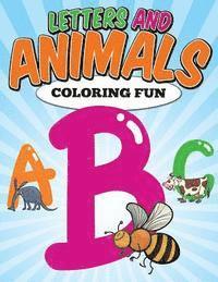 bokomslag Letters and Animals Coloring Fun
