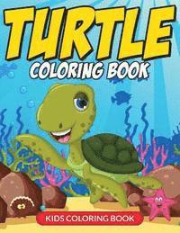 Turtle Coloring Book (Kids Coloring Book) 1