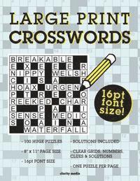 bokomslag Large Print Crosswords