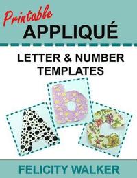 bokomslag Printable Applique Letter & Number Templates
