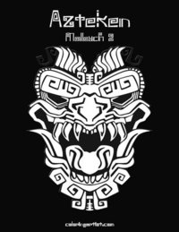 bokomslag Azteken Malbuch 2