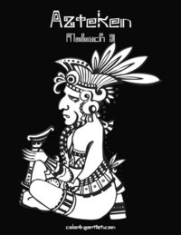 bokomslag Azteken Malbuch 3