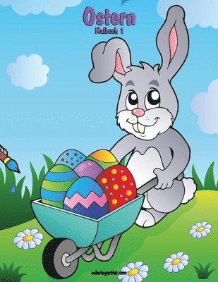 bokomslag Ostern Malbuch 1