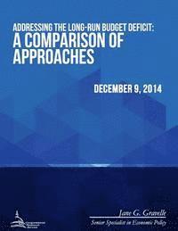 bokomslag Addressing the Long-Run Budget Deficit: A Comparison of Approaches