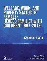 Congressional Research Service - Welfare, Work, and Poverty Status of Female-Headed Families with Children: 1987-2013, Häftad