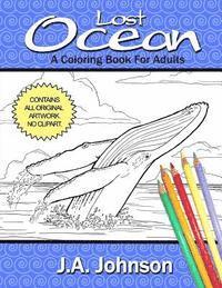 bokomslag Lost Ocean: A Coloring Book For Adults