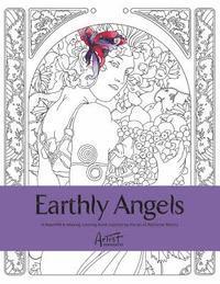 bokomslag Earthly Angels: A beautiful and relaxing coloring book