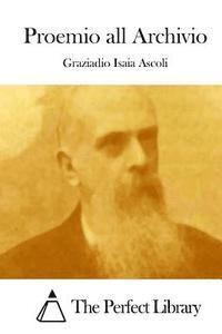 bokomslag Proemio all Archivio