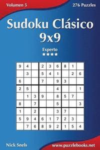 bokomslag Sudoku Clásico 9x9 - Experto - Volumen 5 - 276 Puzzles