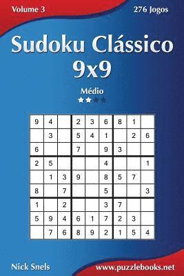 Sudoku Clássico 9x9 - Médio - Volume 3 - 276 Jogos 1